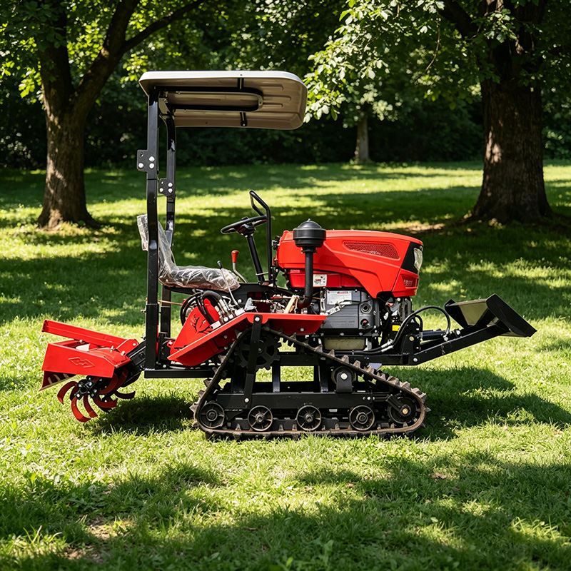 Agriculture Farming Practices - Motozappa Cingolata Personalizzata e Pratica, Micro