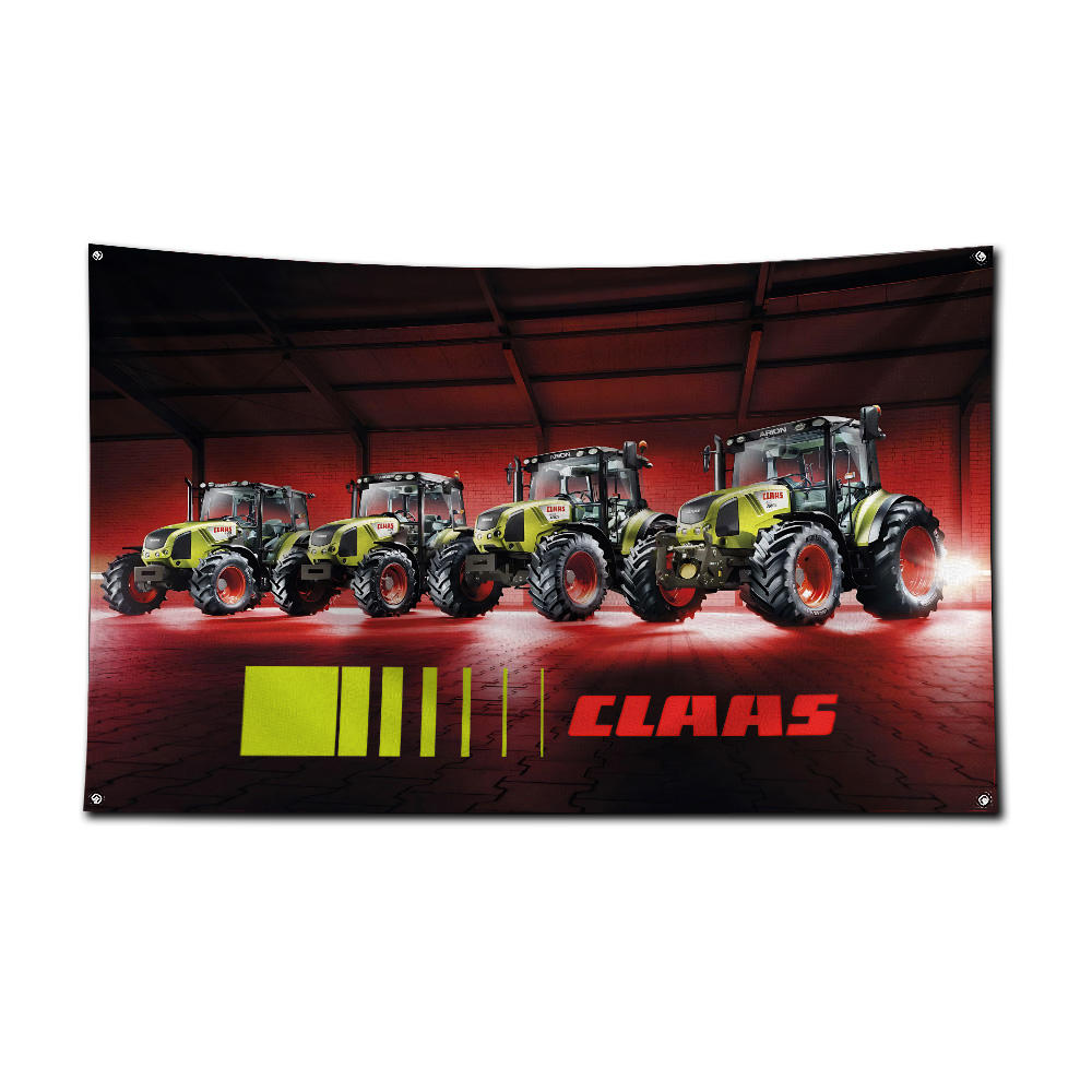 Agriculture Farming Logos - Bandiera per Trattore e Mietitrebbia, Bandiera
