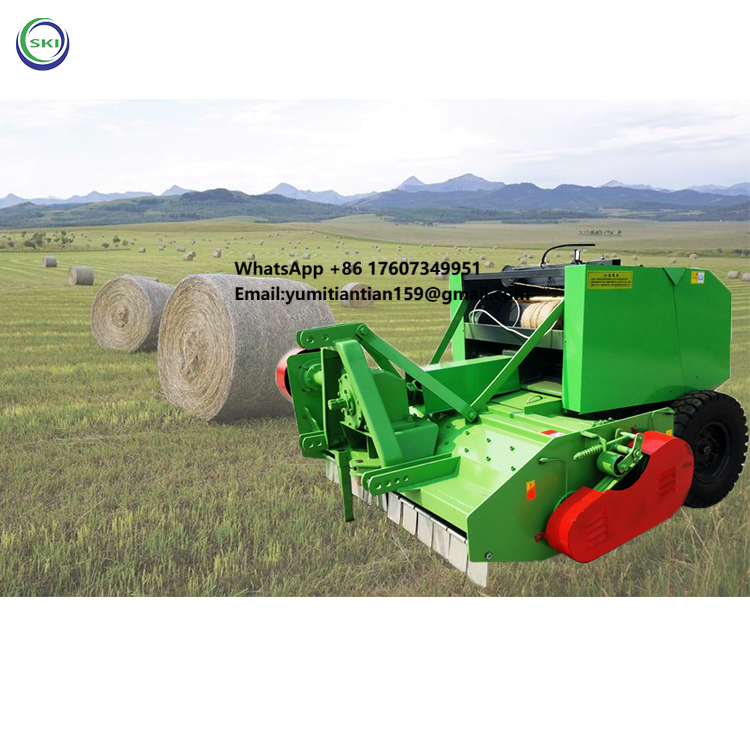 Silage Baler Machine - Imballatrice Automatica per Insilato, Pressa Rotonda