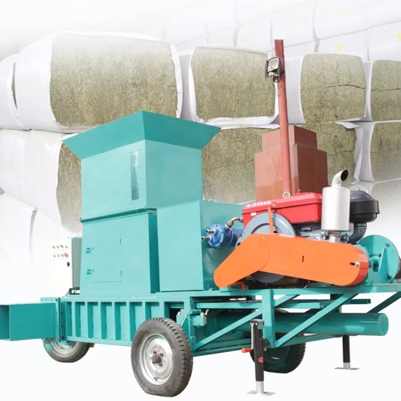 Silage Baler Machine - Pressa Imballatrice Mobile Idraulica Diesel per