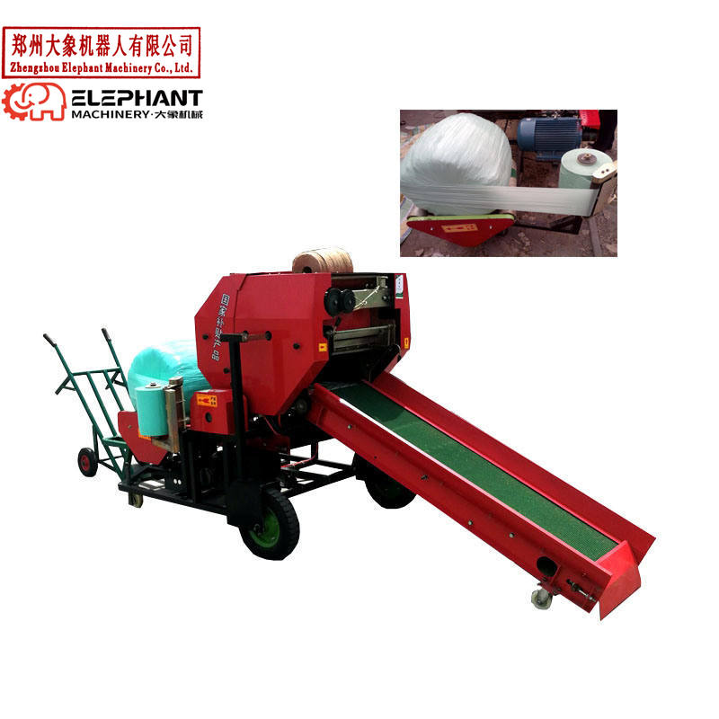 Silage Baler Machine - Mini Imballatrice Rotonda per Insilato, Fieno,