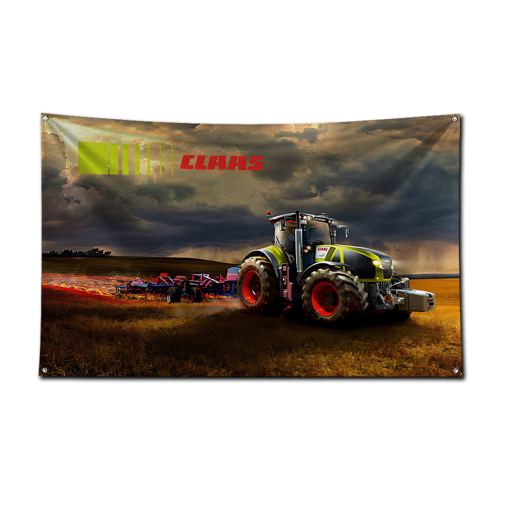 Bandiera per Trattore e Mietit - Agriculture Farming Logos recensione e prezzo