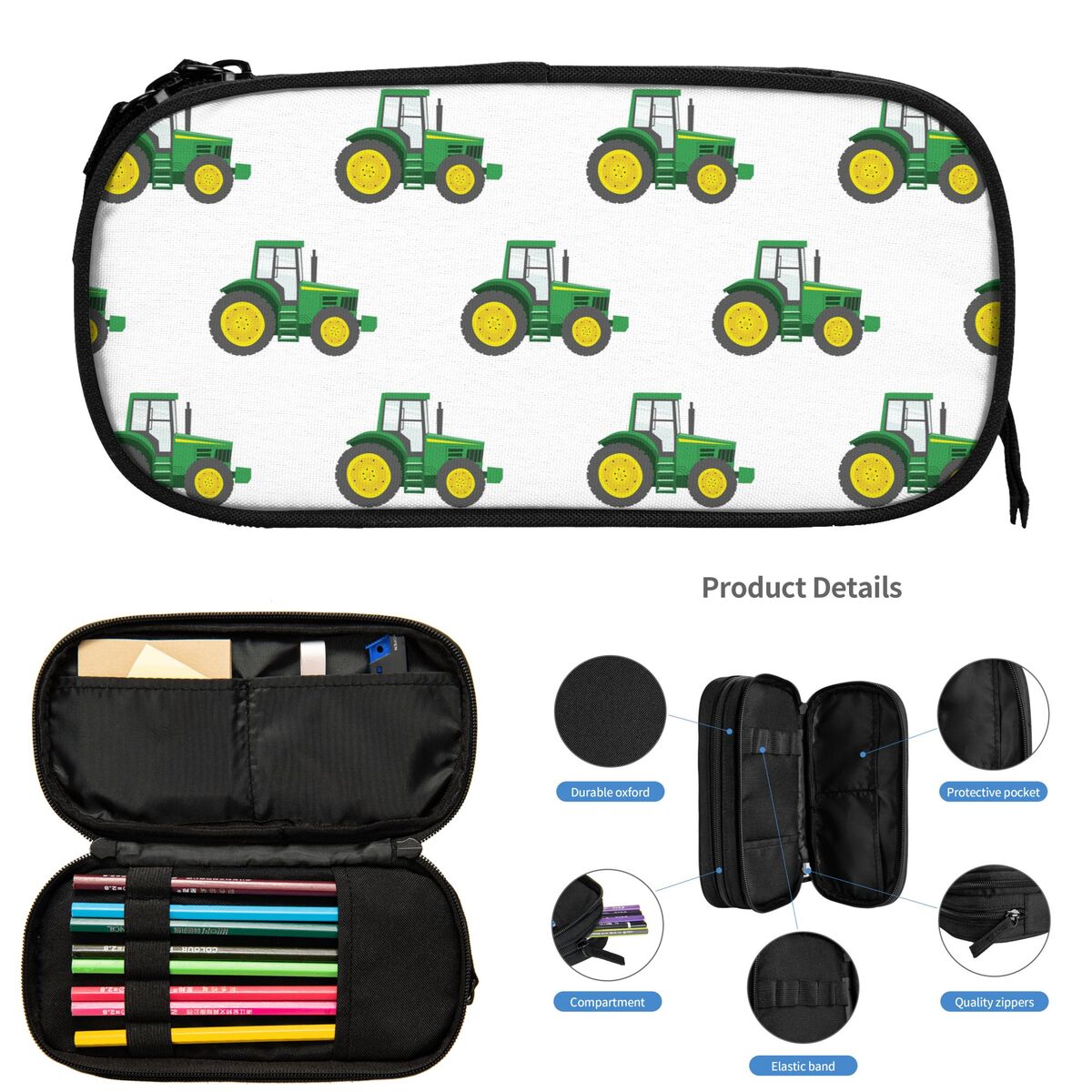 Astucci per matite a tema trat - Agriculture Farming School recensione e prezzo