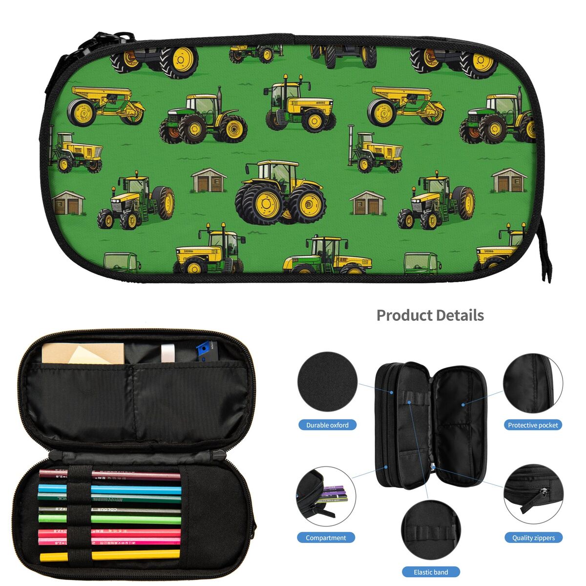 Astucci per matite a tema trat - Agriculture Farming School recensione e prezzo