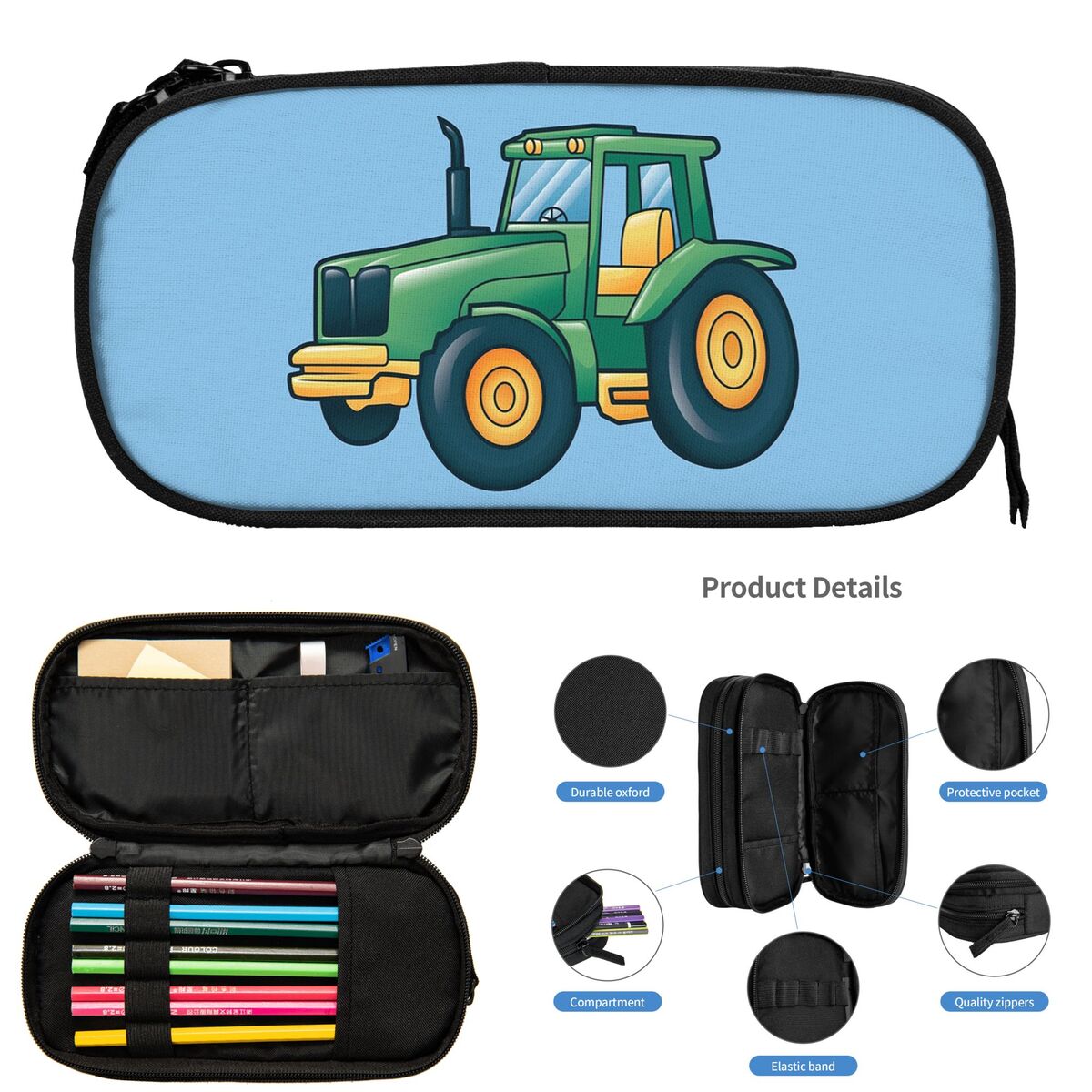 Astuccio per matite a forma di - Agriculture Farming School recensione e prezzo