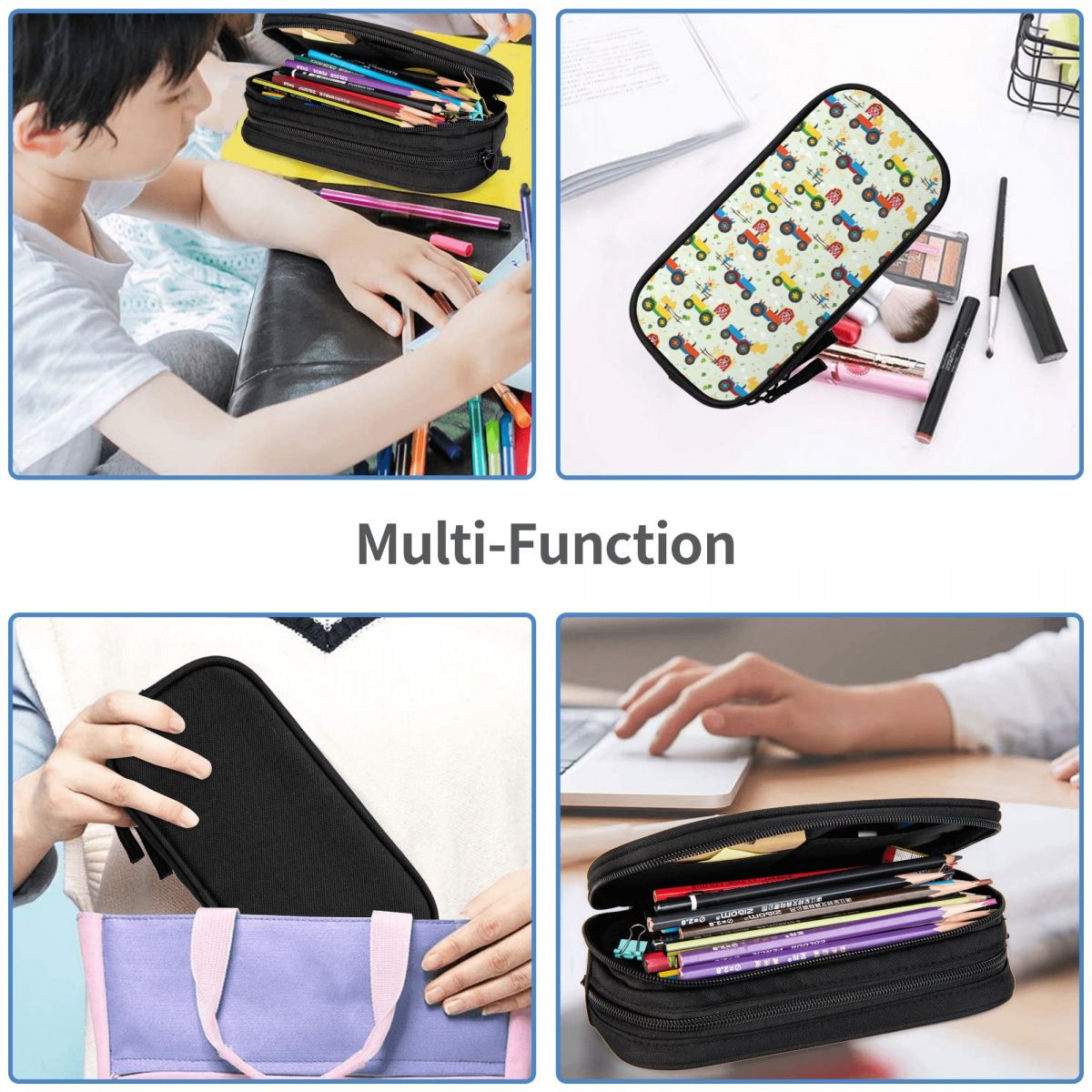 Astuccio per matite a tema tra - Agriculture Farming School recensione e prezzo